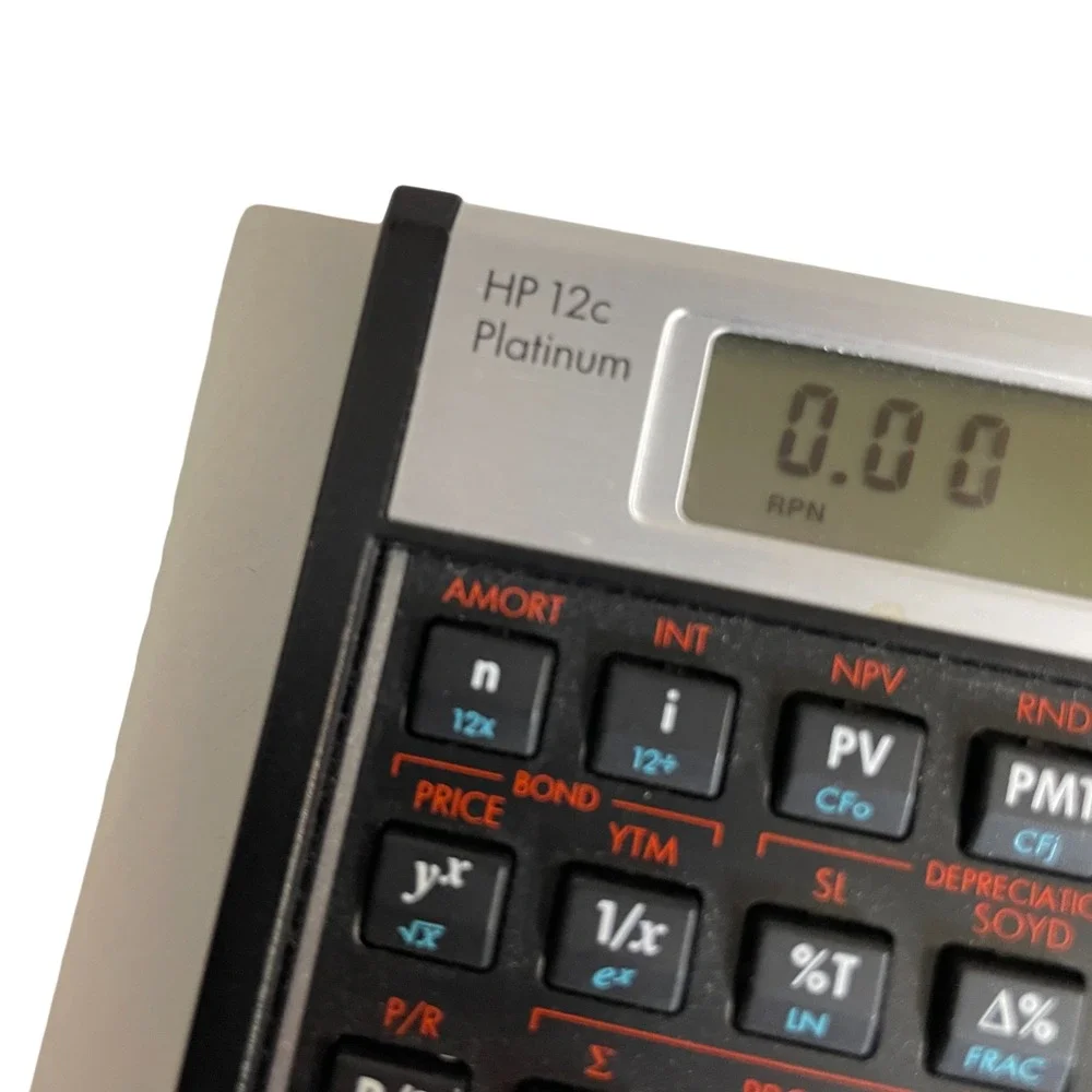 HP 12C Financial Calculator‎ and Book Works 25th Anniversary Edition